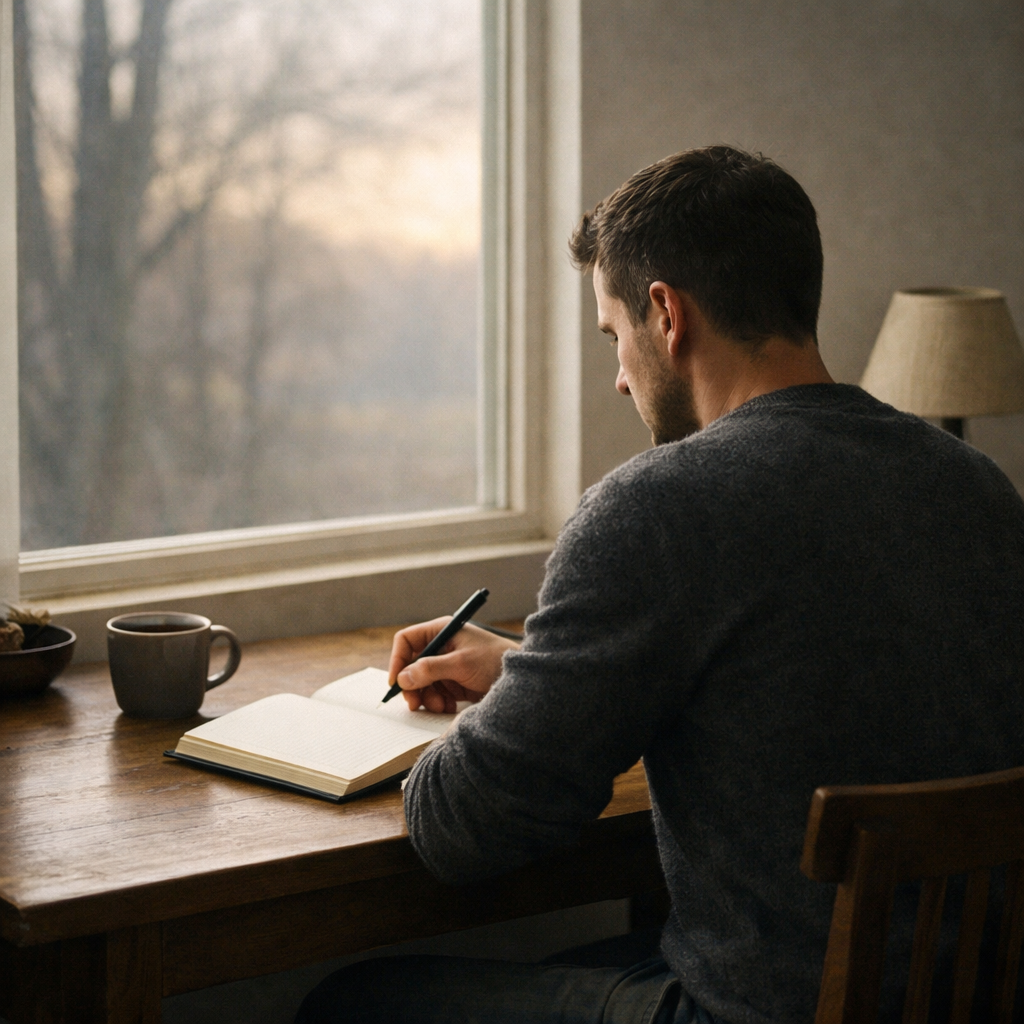 Gentleman Home newsletter focused on calm reflection, character, and intentional living